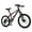 Black;Red, variant on UBesGoo 20in 7 Speed Mountain Bike, Lightweight All Terrain Bicycle with Dual Disc Brakes, Suspension, Black Red