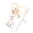thumbnail image 2 of IDEANATEGRATE 2Ud Llavero Colgante Unicornio Con Kawaii Multicolor Para De Llaves Y, 2 of 8