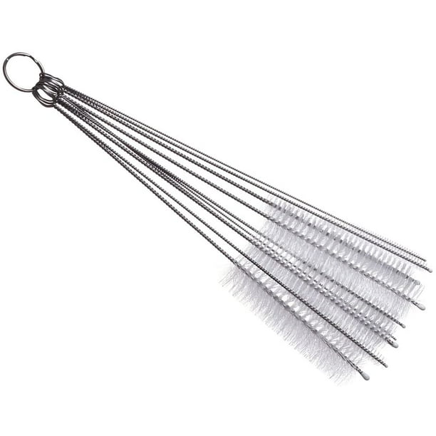 Bottle Brush Cleaning Brushes for Bottle Tube Kettle Teapot (White