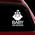 thumbnail image 1 of TOTOMO Baby on Board Sticker - Safety Caution Decal Sign Stickers for Cars Windows s - Seelping Baby Girl ALI-021, 1 of 1
