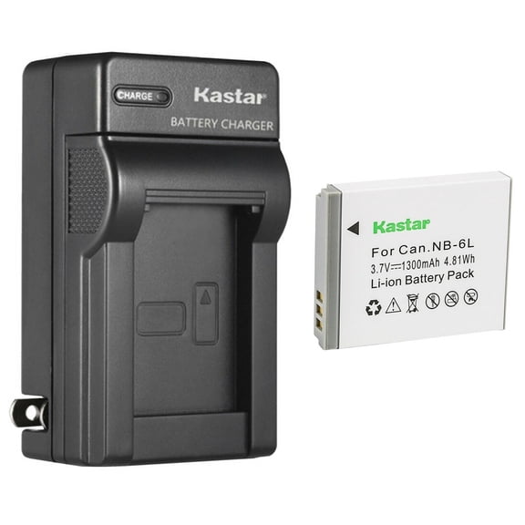 Kastar Battery and AC Wall Charger Replacement for Canon PowerShot SX520 HS, PowerShot SX530 HS, PowerShot SX540 HS, PowerShot SX600 HS, PowerShot SX610 HS, PowerShot SX700 HS, PowerShot SX710 HS