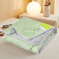 thumbnail image 4 of DPTALR Cool Feeling Silk Fiber Summer Comforter Summer Cooler Gift Comforter Conditioner Comforter Solid Color, 4 of 6