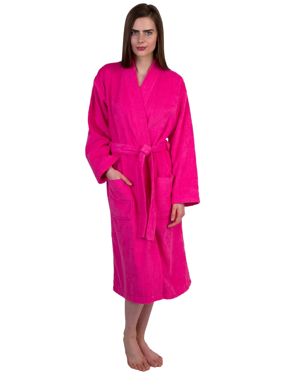 TowelSelections Women's Robe Turkish Cotton Terry Velour Bathrobe