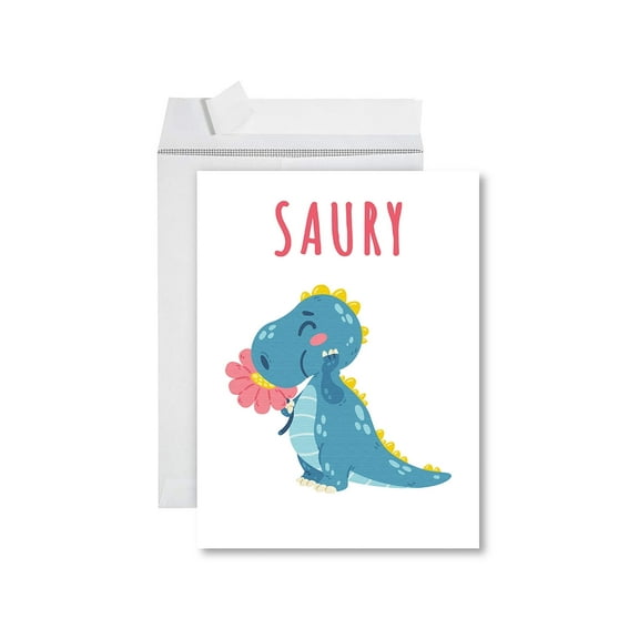 Koyal Wholesale Funny I'm Sorry Jumbo Card Saury Blank I'm Sorry Greeting Card with Envelope 1-Pk