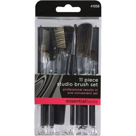 Body Benefits by Body Image® Essential Tools Professional Studio Brush Set, 11pc