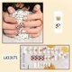 thumbnail image 1 of 24pcs Cute Bear Nail Patch Sweet Style Removable Short Paragraph Manicure Save Time False Nails, 1 of 3