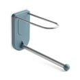 thumbnail image 1 of Bewildely Colgador de ropa montado en la pared para el hogar, cuarto de , soporte de secado para baño, soporte organizador sin rastro, soporte Almacenamiento y organización del hogar Azul, 1 of 6