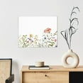 thumbnail image 6 of Gukieu Watercolor Floral Print Canvas Decorative Hanging Painting, Waterproof Art Wall Decoration with Frame, Suitable for Living Room, Bedroom, 6 of 6