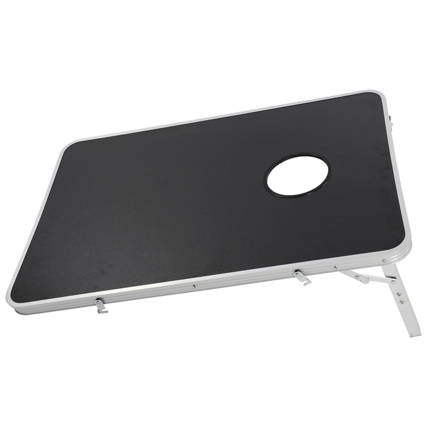 Kadyn Portable Bean Bag Toss Cornhole Game Set of 2 Boards and 8 Beanbags, Black & White Kadyn Portable Bean Bag Toss Cornhole Game Set of 2 Boards and 8 Beanbags, Black & White