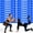 Blue, variant on 20 Pcs Resistance Bands Resistance Loop Exercise Bands Exercise Equipment Elastic Drap Ring for Women and Men Home Fitness, Gym, Yoga