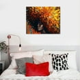 thumbnail image 4 of JRXY Premium Canvas Wall Art African American Abstract Art Modern Decorative Artwork Black Queen Woman Graffiti Design Abstract Afro Hairstyle Artwork Painting 20x16 inch 20x16in, 4 of 4