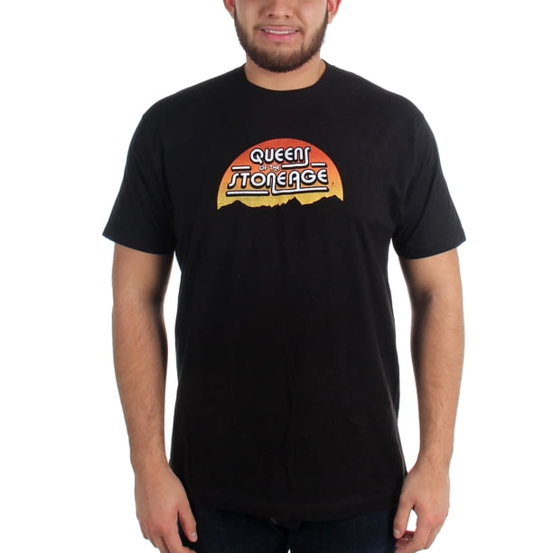 Queens Of The Stone Age - Camiseta Amanecer de Algodón para Adultos Unisex (Negro)