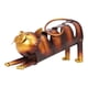 thumbnail image 1 of Soporte para vino en forma de gato, estante para vino, decoración elegante, regalos, soporte para botella de vino, estatuilla de gato para el gabinete, 1 of 9