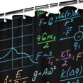 thumbnail image 3 of Math Equations Physics Formulas Black Pattern Shower Curtain 36"x72" ,Bathroom Decorative Shower Curtains Set with 12 Hooks,Modern Waterproof Washable Shower Curtain, 3 of 6