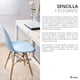 thumbnail image 2 of Silla Minimalista Mirel 4 piezas Azul, 2 of 8