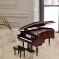 thumbnail image 4 of unbranded 1Ud Caja Musical Piano Sencilla Y Portátil En Color Café Para De Escritorio, 4 of 6