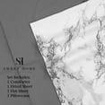 thumbnail image 2 of Sweet Home Collection Bed-In-Bag Marble Print Set, 2 of 3