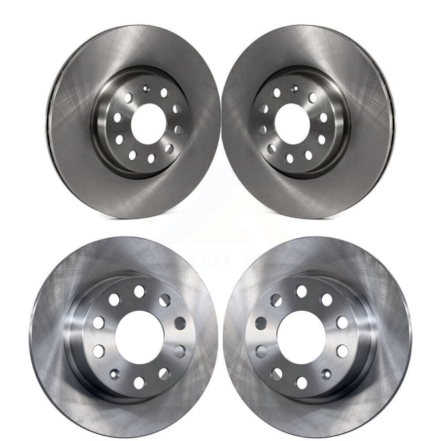 CMX Front Rear Disc Brake Rotors Kit for Car Volkswagen Jetta Golf Alltrack Beetle K8-101425