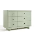thumbnail image 3 of Storkcraft Kyoto 6 Drawer Nursery Dresser, Sage, 3 of 13