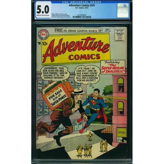 Adventure Comics #241 - CGC 5 Comic Book