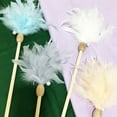 thumbnail image 4 of Kitten Wand Faux Feather Interactive Kitten Teaser Toy Cat Toy Wand with Bell, 4 of 10