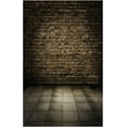 thumbnail image 1 of LELINTA Studio Photo Video Photography Backdrop 5x7ft Gothic Style Brown Yellow Brick Printed Vinyl Fabric Party Decorations Background Screen Props, 1 of 1