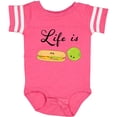 thumbnail image 3 of Inktastic Life Is Sublime- Cute Food Pun Boys or Girls Baby Bodysuit, 3 of 5