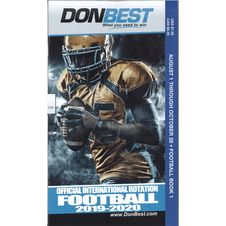DON BEST FOOTBALL ROTATION SCHEDULE BOOK ONE (Best Football Shoes For Wide Feet)