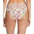 thumbnail image 2 of Bleu Rod Beattie MULTI Flower Hour Printed Sarong Hipster Bikini Bottom, US 12, 2 of 4