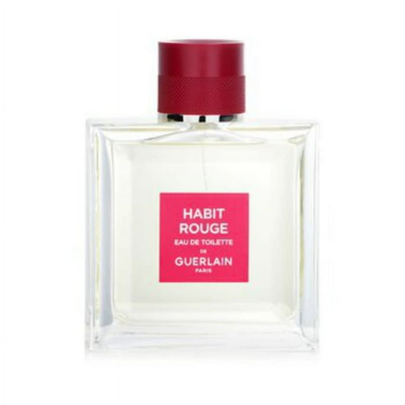 Guerlain Men's Habit Rouge EDT Spray 3.3 oz Fragrances 3346470304826