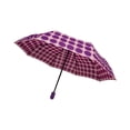 thumbnail image 1 of Paraguas Sombrilla De Bolsillo Lunares Morado Automático Una Tela, 1 of 5