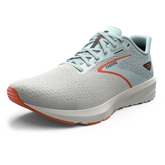Zapatillas de running Brooks Launch 10 para hombre, Coco/Skylight/Rojo