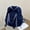 dark blue, variant on Crossbody Bag Shoulder Bag Tote Bag for Women Girls with Sewing Line Detail Denim Canvas Material Medium Size Adjustable Strap Anti-theft Pocket Multiple Compartments Casual Style for Daily Commute S