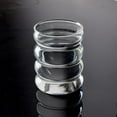 thumbnail image 2 of Glass Milk Cups, Reusable Vintage Dairy Cups- Milk Cups for Parties, Weddings, BBQ, Picnics, 2 of 5