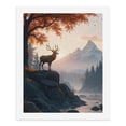 thumbnail image 5 of Paint by Numbers Kit for Adults, Deer Autumn Sunrise Mountain River Paint by Numbers, Easy Paint by Numbers Kit for Adults Beginner, DIY Adult Paint by Number Kits on Canvas, Home Decor 12x16in, 5 of 7