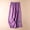 Purple, variant on Outfmvch Capri Palazzo Pants Straight Wide Leg Boho Pants for Women 2026 Capris Drawstring with Pockets Pull On Elastic Wide Leg Crop Pants Capri Pants with Lace Side Linen Palazzo Trousers A M-4XL