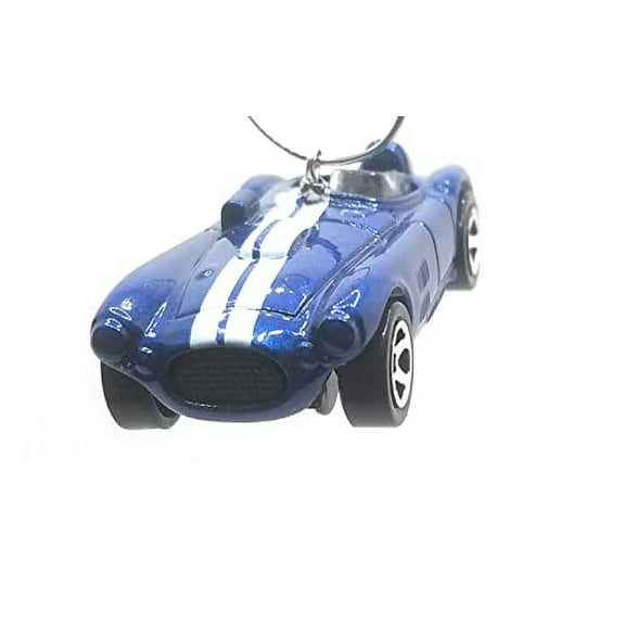 Christmas Ornament for Cunningham C4R Blue White Stripes