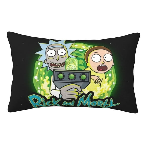 Rick And Morty Pillow Protector Pillow Cases Lightweight Soft Pillowcases Comfortable Pillow Covers 14"X20"