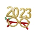 thumbnail image 4 of Gafas de Navidad, gafas de cosplay, accesorios para fotos, gafas, accesorios para fotos, flexibilidad para Dorado, 4 of 9
