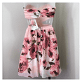 thumbnail image 2 of Speechless Juniors' Floral-Print Cutout Strapless Dress, 2 of 2