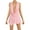 Pink, variant on Women´s Summer Short Sling Dress Solid Color Sleeveless Backless Hanging Neck Dress