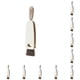 thumbnail image 1 of Wosthever Cepillo de ranura para botella de leche, removedor de polvo de mango largo multifuncional en forma de zanahoria, herramientas de limpieza tres en Gris 10piezas Wosthever CBP496717, 1 of 6