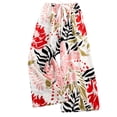 thumbnail image 2 of SCSAlgin Women High Waisted Wide Leg Casual Lounge Pant Summer Adjustable Drawstring Pants, 2 of 2