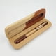 thumbnail image 4 of Juego de bolígrafos con letrero de empalme de madera doble, regalo de papelería creativo, regalo práctico para el Día del Maestro y el Día del Padre, 4 of 5