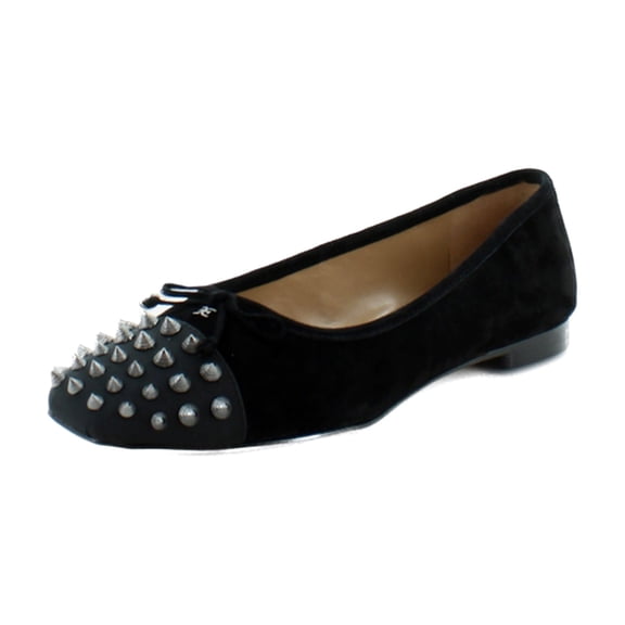 Sam Edelman Women's Monet Ballet Flat Black Suede 5.5 Medium