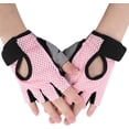 thumbnail image 4 of HUGFEGWE Cycling Half Fingers Gloves Driving Summer Sunscreen Fingerless Anti-UV Protection Touchscreen Cooling Ventilated Gloves Riding Full Palm Sports Non-Slip Grip Motorcycle Golf Outdoor Mittens, 4 of 8