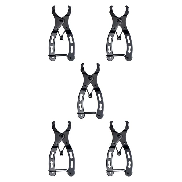 Eigraketly Alicates para eslabones de cadena de bicicleta de carretera, hebillas mágicas, separador, herramienta de reparación de extracción de acero al Tipo B 5piezas Eigraketly CBP224207