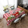 thumbnail image 2 of Chrysanthemum Bird Butterfly Retro Round Table Cloth Waterproof Wedding Holiday Tablecloth Coffee Table Decor Table Cover, 2 of 6