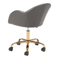 thumbnail image 5 of Zuo Modern Sagart Office Chair Gray, 5 of 8