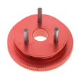 thumbnail image 4 of Rueda volante RC Parts Piezas de repuesto de aleación de 3 pines volante para HSP 1/8 RC Gas-powered Car Red rojo Magideal Rueda volante RC Parts, 4 of 6